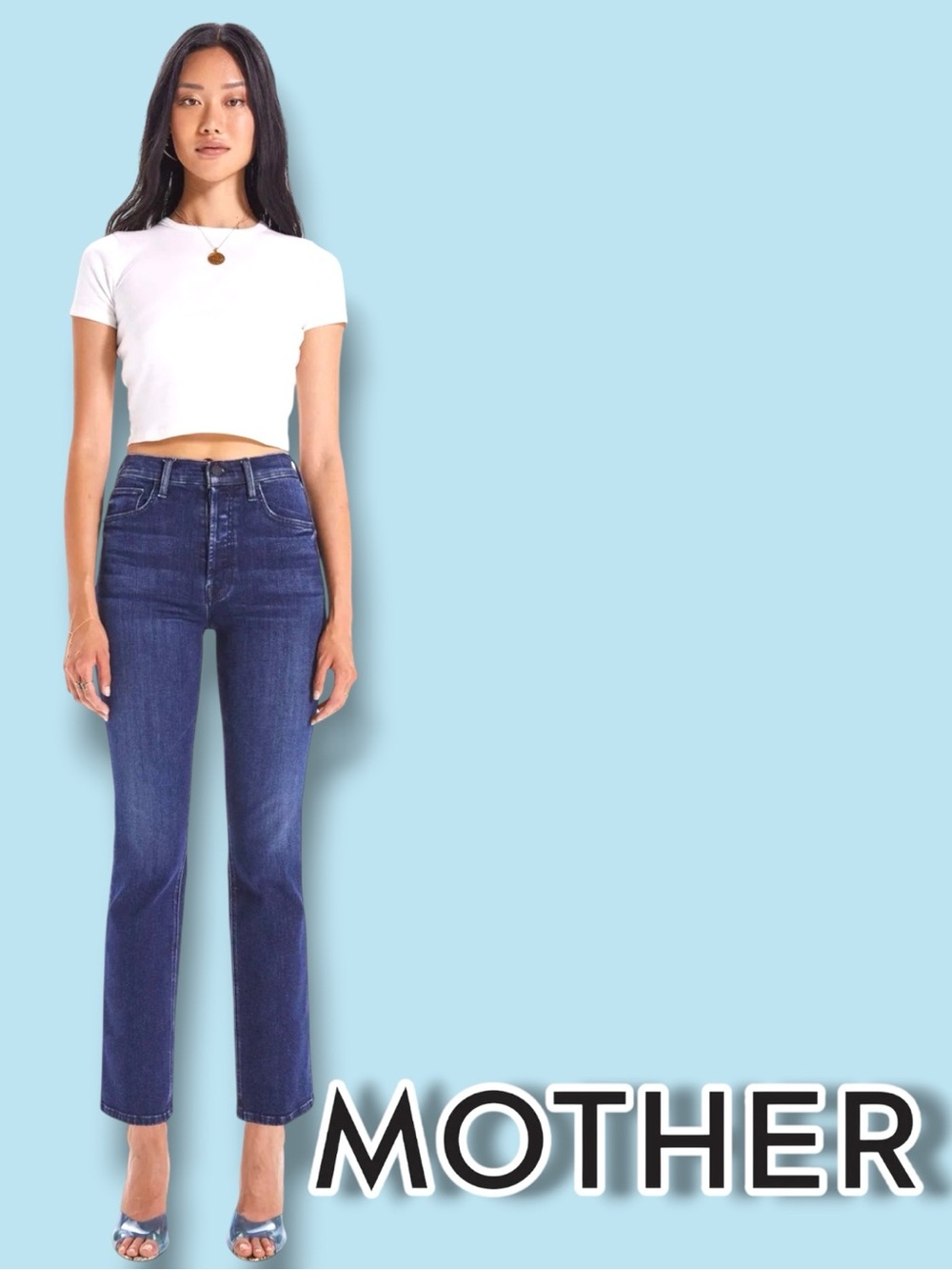 MOTHER The Tripper Sneak Jeans in “Up Next Time.” Size 26